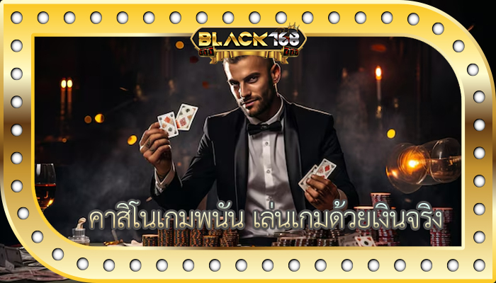 คาสิโนเกมพนัน เล่นเกมด้วยเงินจริง
